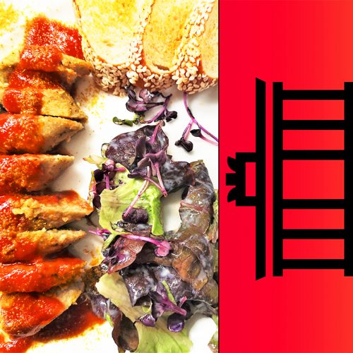 Curry at the Wall | Vegane Currywurst