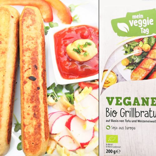 Mein Veggie Tag | Vegane Bio Grillbratwurst