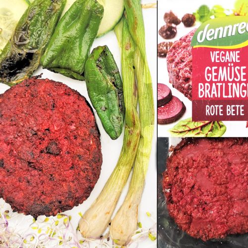 Dennree | Vegane Gemüsebratlinge Rote Beete