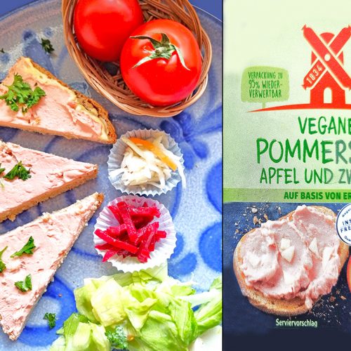 Rügenwalder Mühle | Vegane Pommersche Apfel und Zwiebel