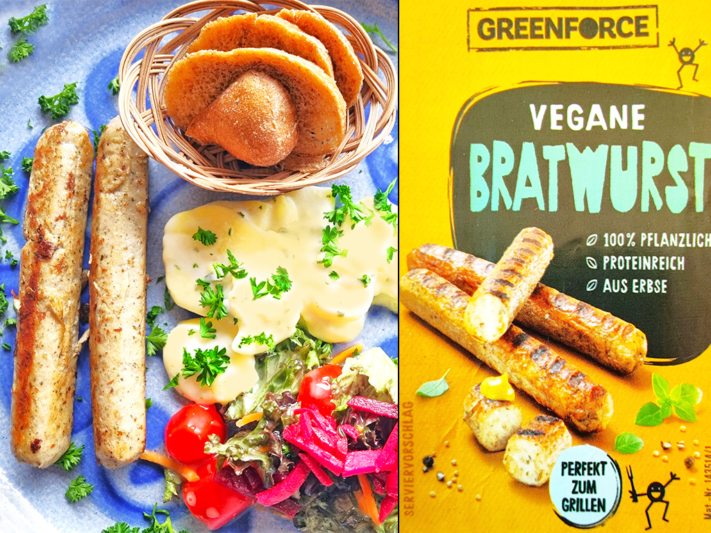 Greenforce Vegane Bratwurst