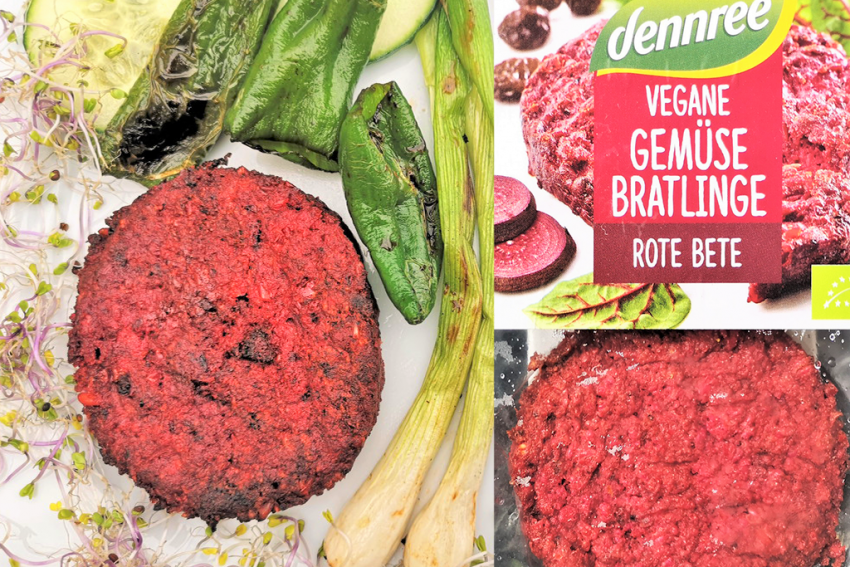 Dennree | Vegane Gemüsebratlinge Rote Beete