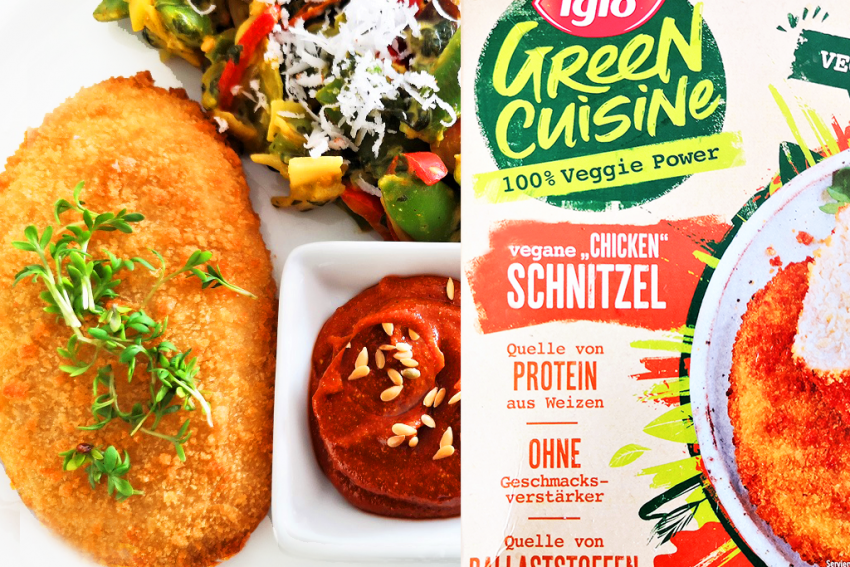 Iglo Green Cuisine | Vegane Chicken Schnitzel