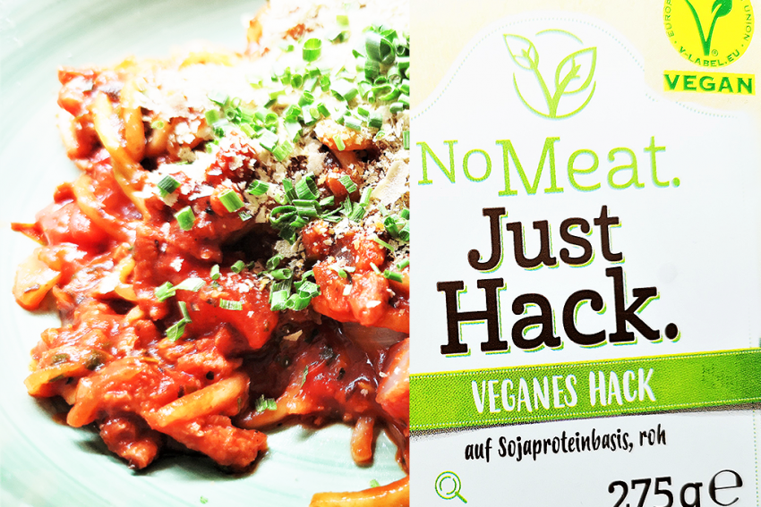 No Meat Just Hack | Veganes Hack