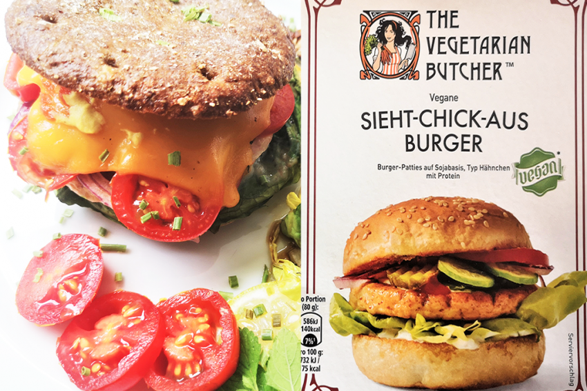 The vegetarian Butcher | Vegane Sieht Chick Aus Burger