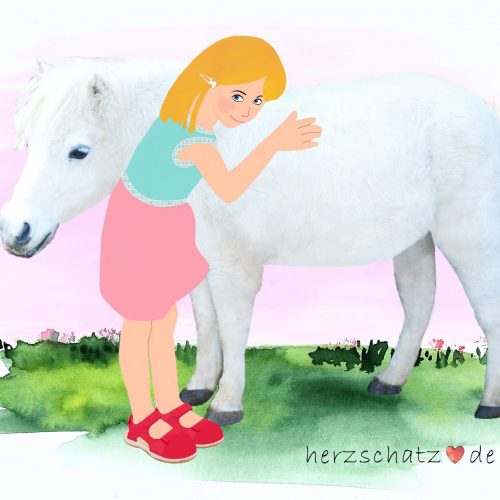 Jule und das weiße Pony