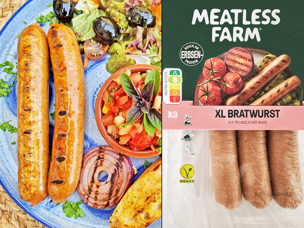 Meatless Farm XL Bratwurst