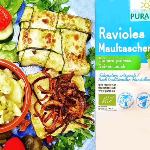 Pural | Ravioles Maultaschen Spinat-Lauch