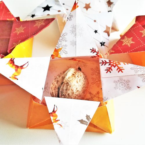 Origami Sternschachtel
