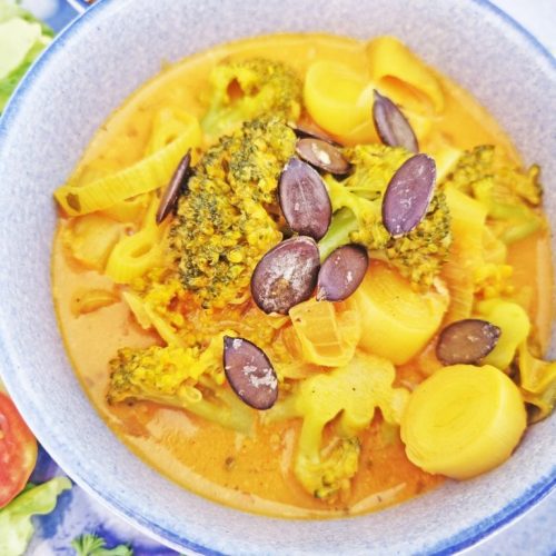 Brokkoli-Lauch-Curry