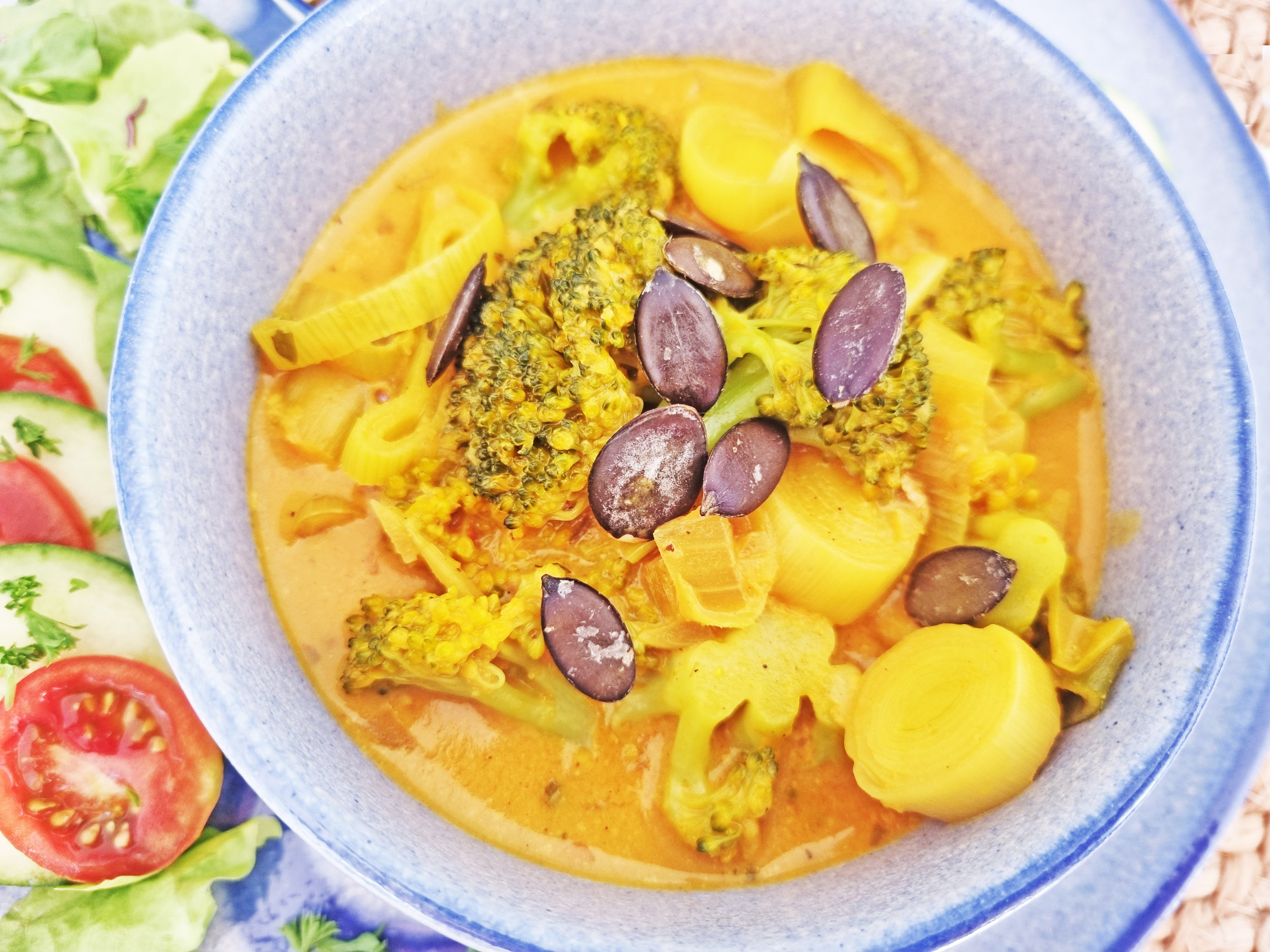 Brokkoli-Lauch-Curry
