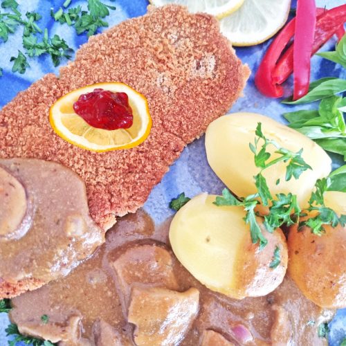 Seitan-Schnitzelchen