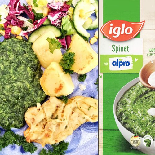 Iglo | Spinat mit Alpro