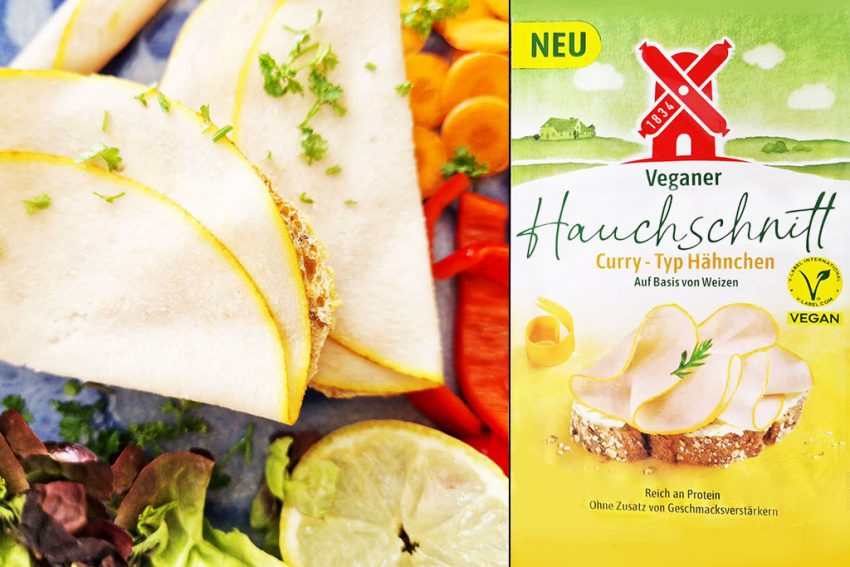 Rügenwalder Mühle | Veganer Hauchschnitt Curry