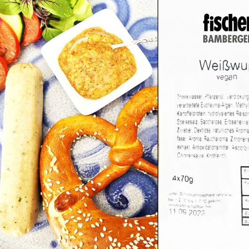 Fischer´s vegan | Weißwurst vegan