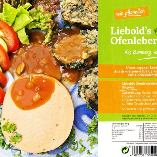 Fischer´s vegan | Liebold´s veganer Ofenleberkäse