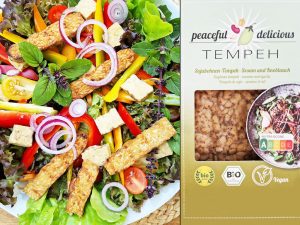 Peacefull Delicious | Tempeh Sesam und Knoblauch