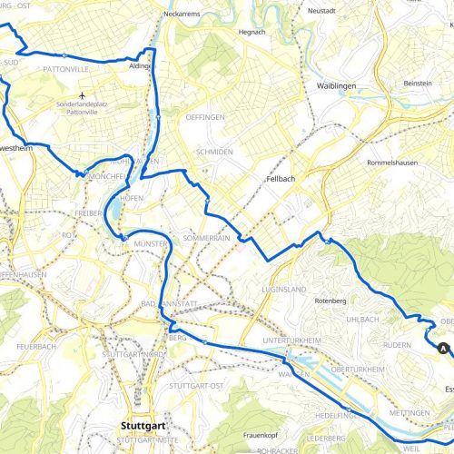 E-Bike-Tour | Route zum Blühenden Barock Ludwigsburg