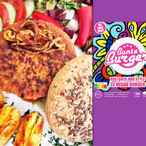 Bunte Burger | Red Lentil BBQ Style