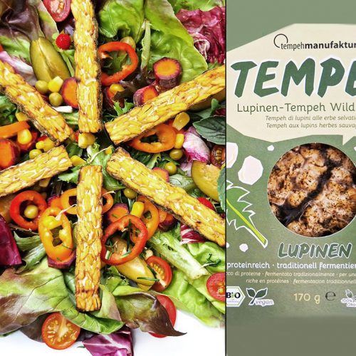 Tempehmanufaktur | Lupinen-Tempeh Wildkräuter