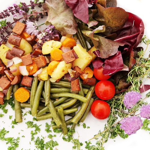 Cabanossi-Bohnen-Pfanne