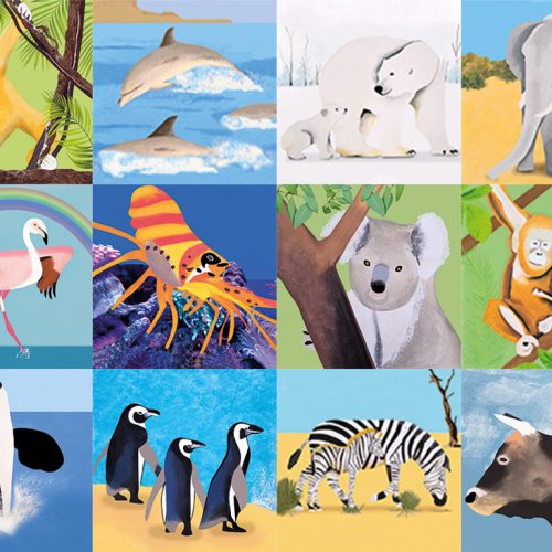 Tiere in Freiheit | Merkspiel