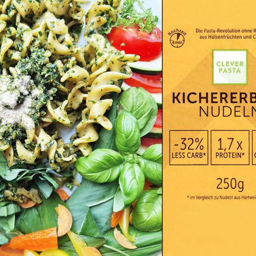 Clever Pasta | Kichererbsen Nudeln