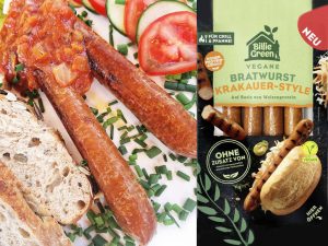 Billie Green | Vegane Bratwurst Krakauer-Style