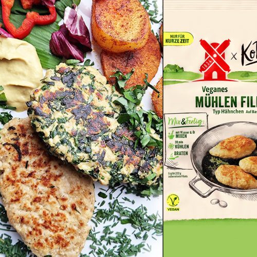 Rügenwalder Mühle + Koro | Veganes Mühlen Filet Typ Hähnchen