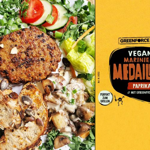 Greenforce | Vegane marinierte Medaillons Paprika