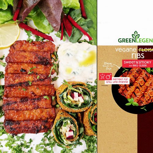 Green Legend | Vegane Fleisch Ribs sweet & smokey