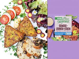 Rewe bio + vegan | Gemüse-Quinoa-Ecken