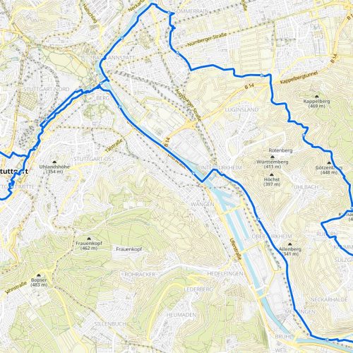 E-Bike-Tour | Route zum Café Raupe Immersatt