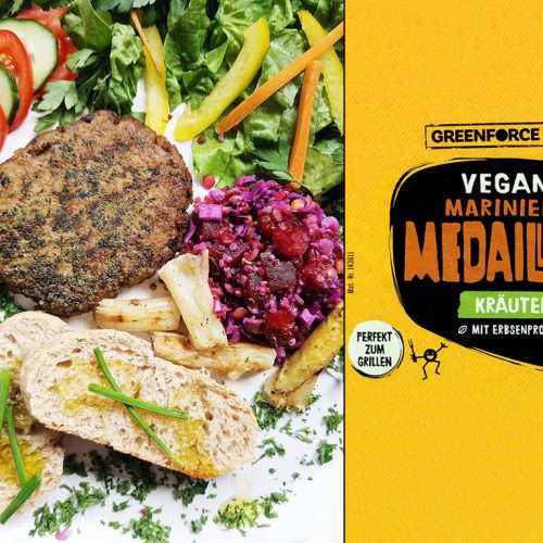 Greenforce | Vegane marinierte Medaillons Kräuter