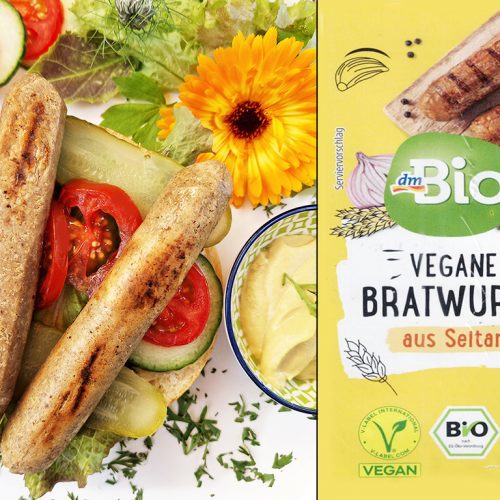 dmBio | Vegane Bratwurst aus Seitan
