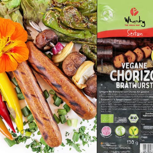 Wheaty | Vegane Chorizo Bratwurst
