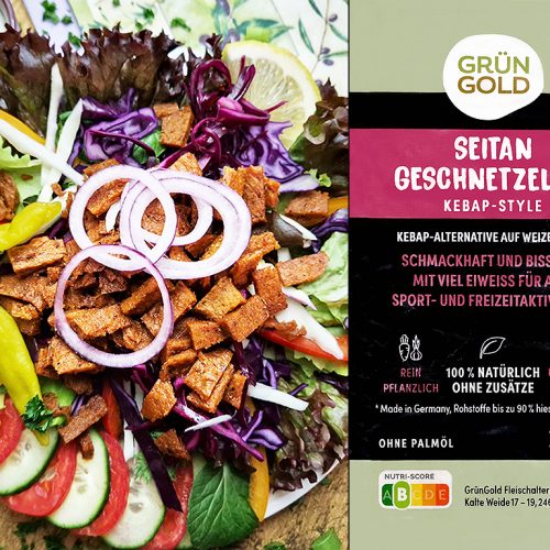 GrünGold | Seitan Geschnetzeltes Kebap Style