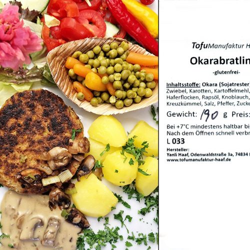 Tofumanufaktur Haaf | Okarabratlinge