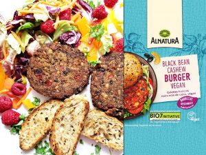 Alnatura | Black Bean Cashew Burger