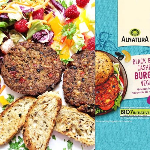 Alnatura | Black Bean Cashew Burger