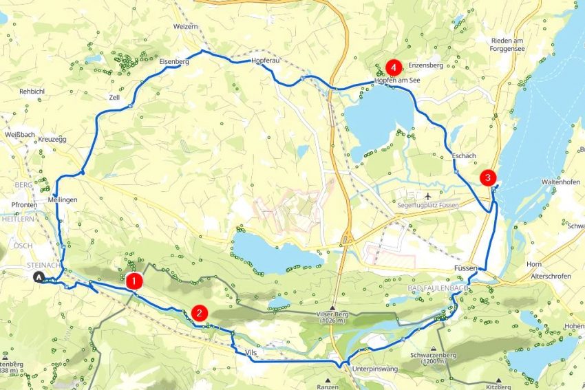 E-Bike-Tour | Route zum Olivenbauer