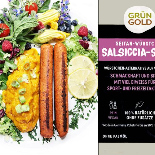 GrünGold | Seitan Würstchen Salsiccia-Style