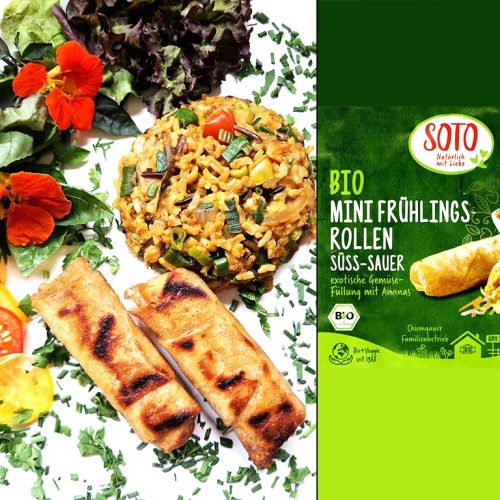 Soto | Mini Frühlingsrollen süss-sauer