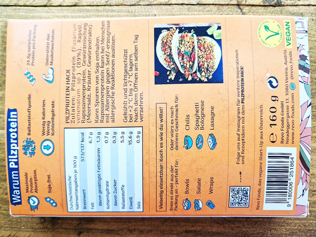 Revo | Pilzprotein Hack