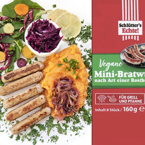 Schlütter´s Echte! | Vegane Mini-Bratwürste