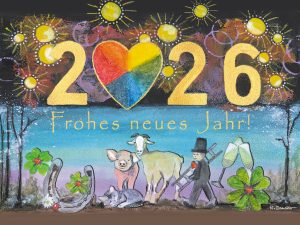 Neujahrsbild | Gl&uuml;cksbringer 2026