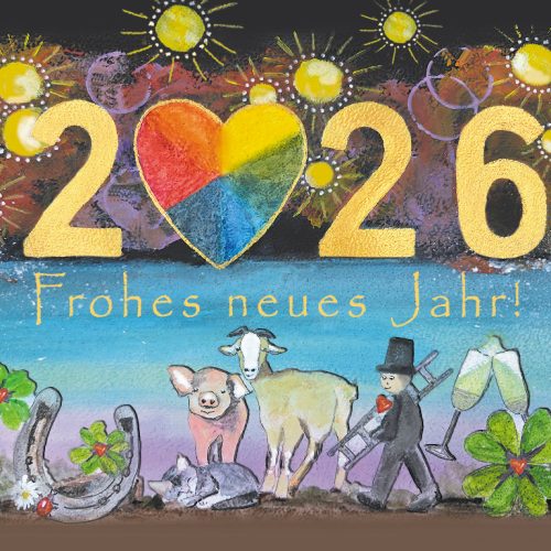 Neujahrsbild | Glücksbringer 2026