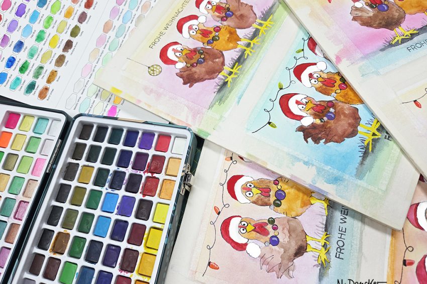 Weihnachtskarten | Hühnerhaufen