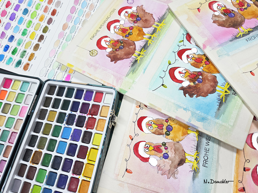 Weihnachtskarten | Hühnerhaufen