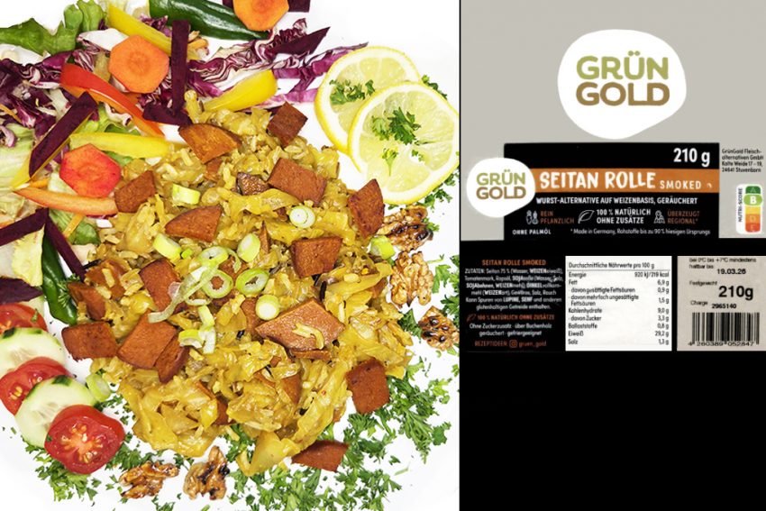 GrünGold | Seitanrolle smoked
